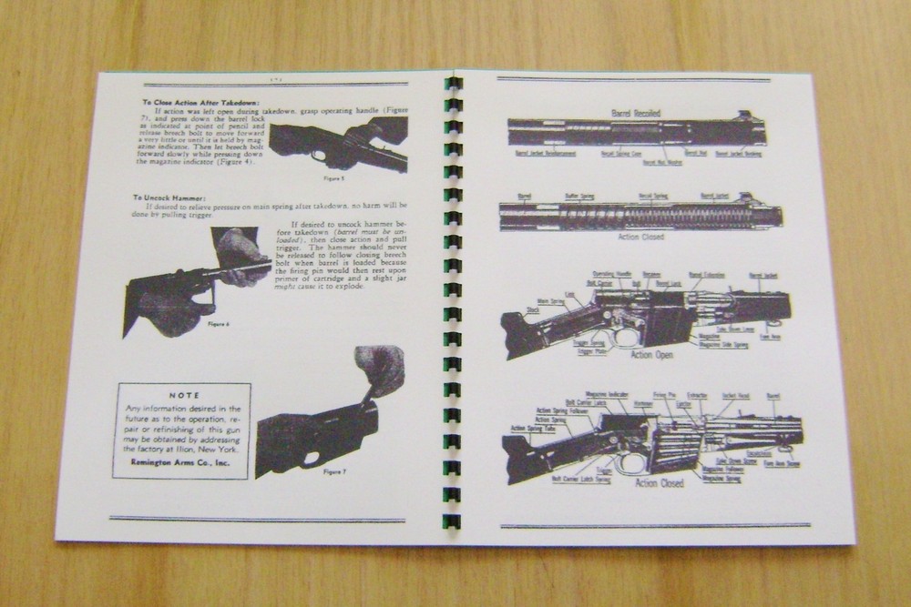Remington Model 8 Autoloading Rifle Manual - #85