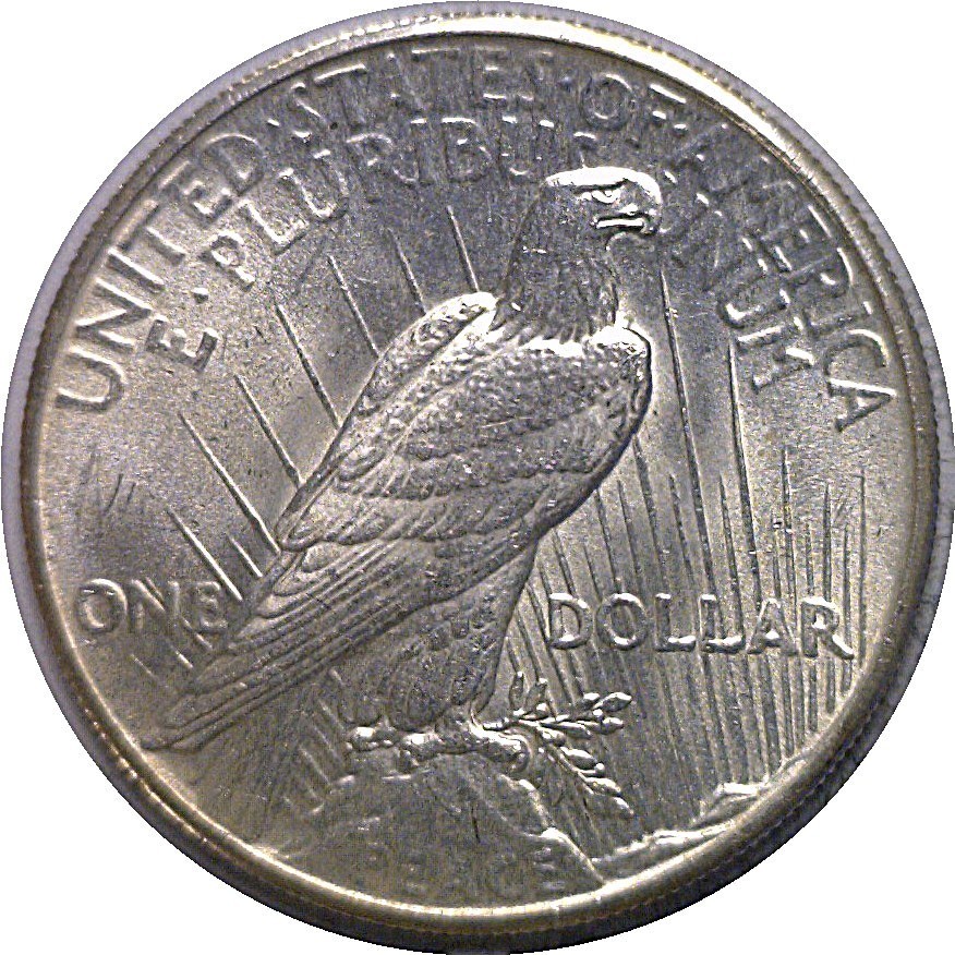 1926 $1 Silver Peace Dollar Uncirculated