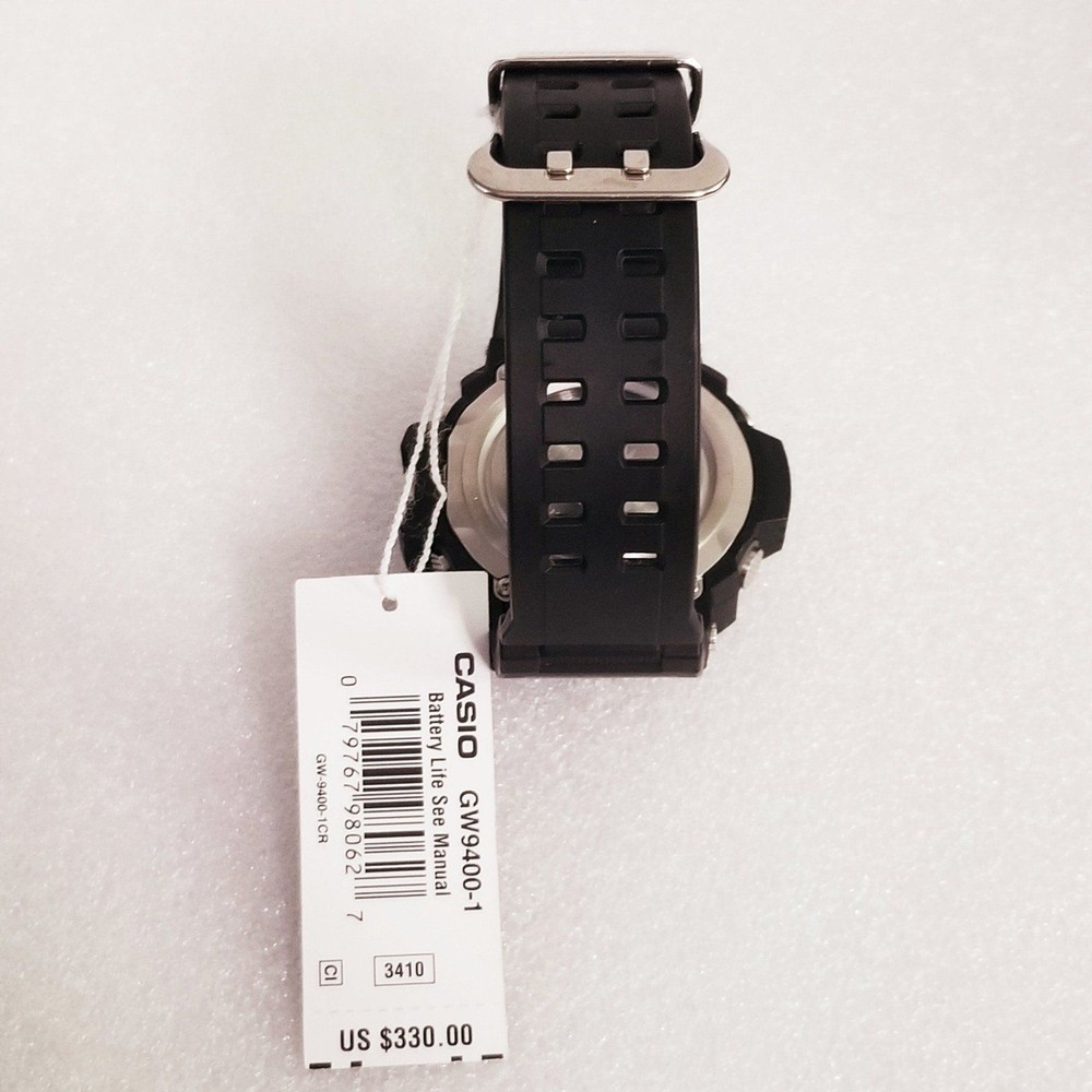 ⌚Rare Custom G-Shock GW9400 Rangeman triple sensor barometer temp compass.
