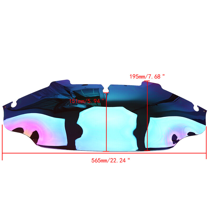 Front Windshield Windscreen For Harley Electra Glide Ultra Classic 1996-2013