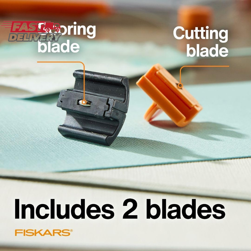 Fiskars Tripletrack Trimmer Replacement Blades - 2-Pack - High Profile Style I B