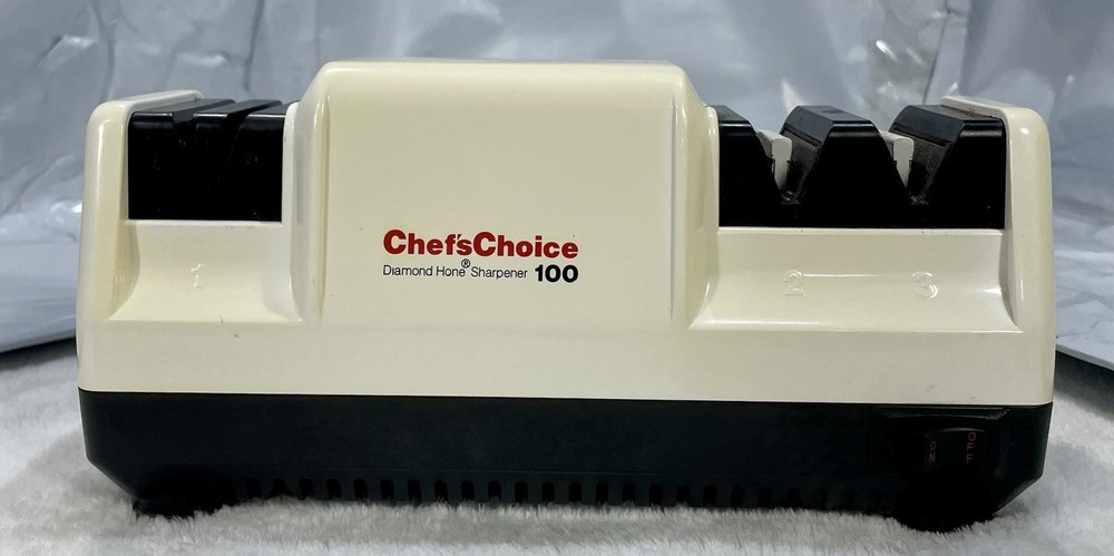 Chef's Choice Diamond Hone Sharpener 100 Tested Working