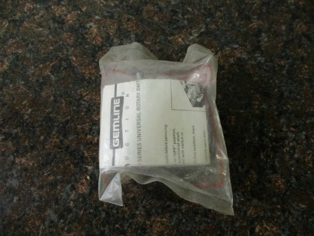 Gemline Window Air Conditioner Replacement 4 Position Rotary Switch 19102 NOS