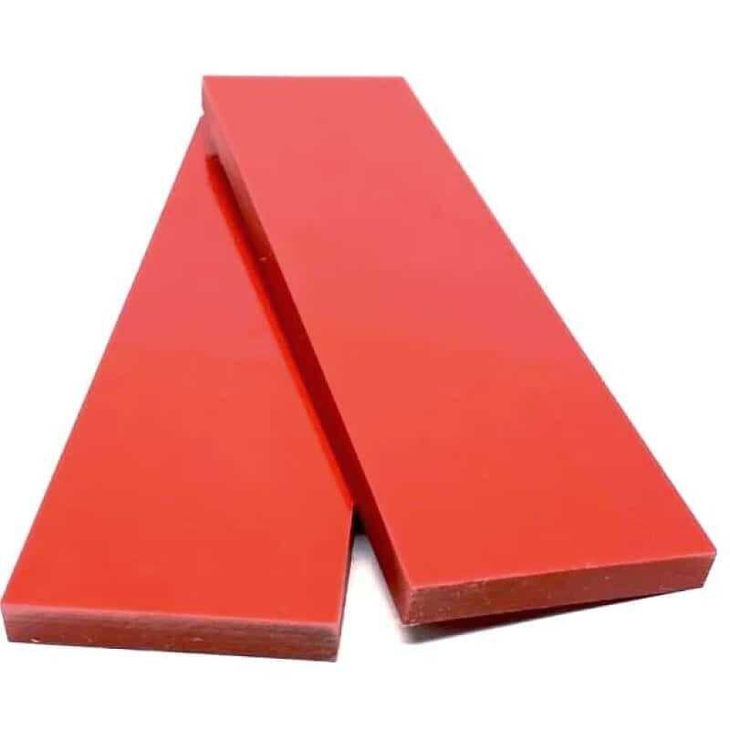 G10 Knife Handle Scales- CHERRY RED