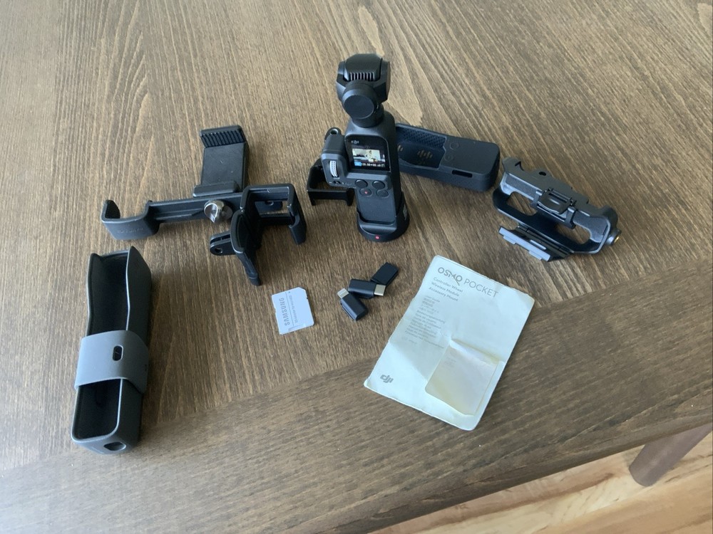 Dji Osmo Pocket plus brackets & Accesorys (see pics)