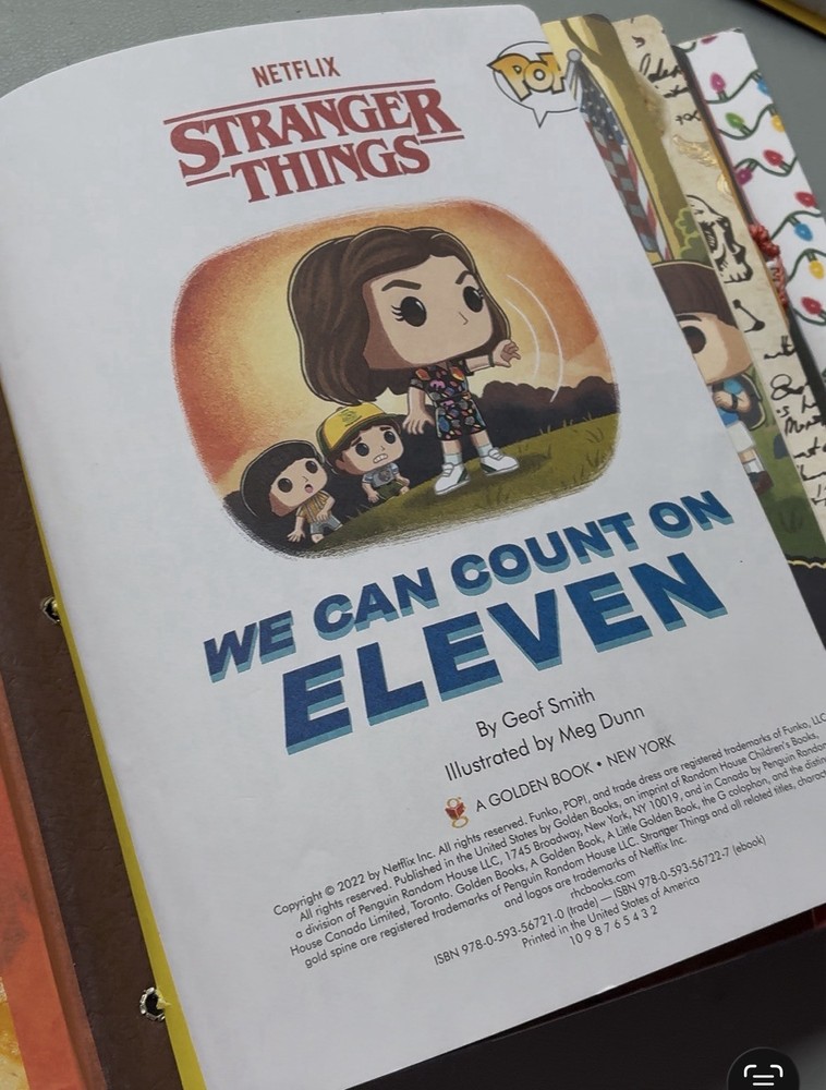 Stranger Things Junk Journal Ephemera & Extras