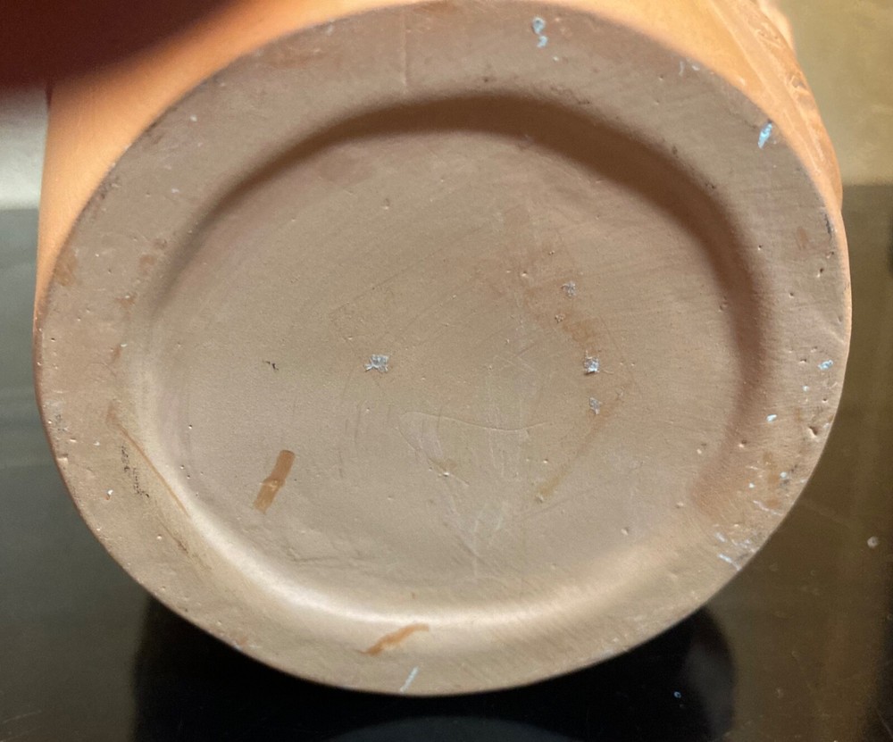 6” Clay Angel Vase