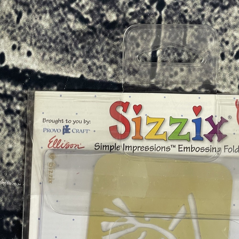 Sizzix Graduation Cap Simple Impressions Embossing Folder 2⅜x3⅜"