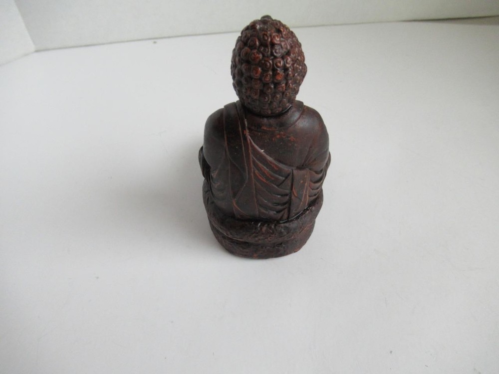 Stone Buddha Incense Burner Figure