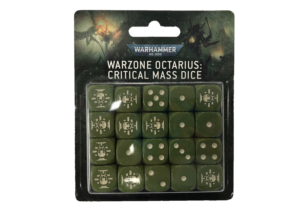 OCTARIUS DICE SET:  WARHAMMER 40K free shipping OOP