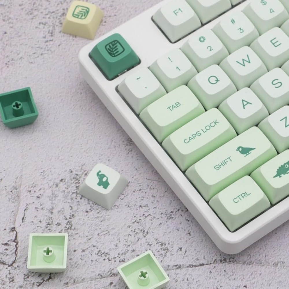 Botanical Keycaps XDA Profile Custom Keycap for Mechanical Keyboard,144 Keys ...