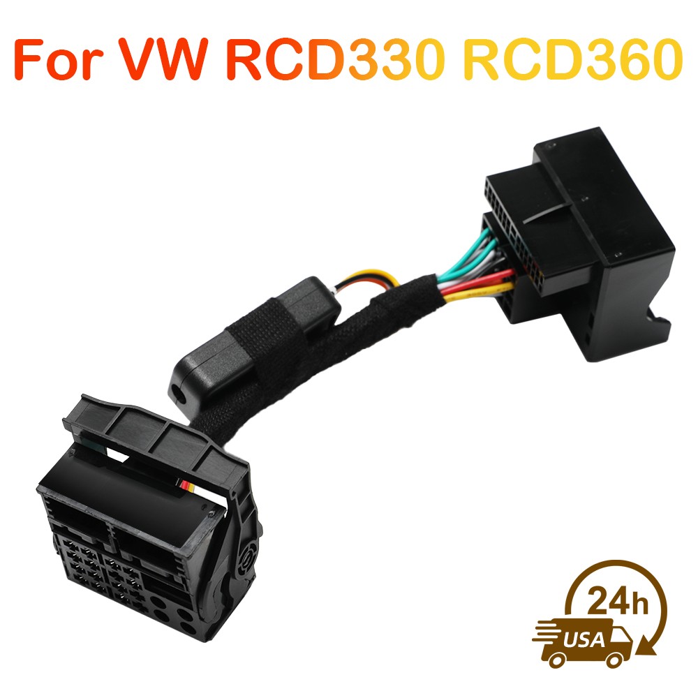 Multifunction Steering Wheel Button Control Simulator Adapter For RCD330 360PRO