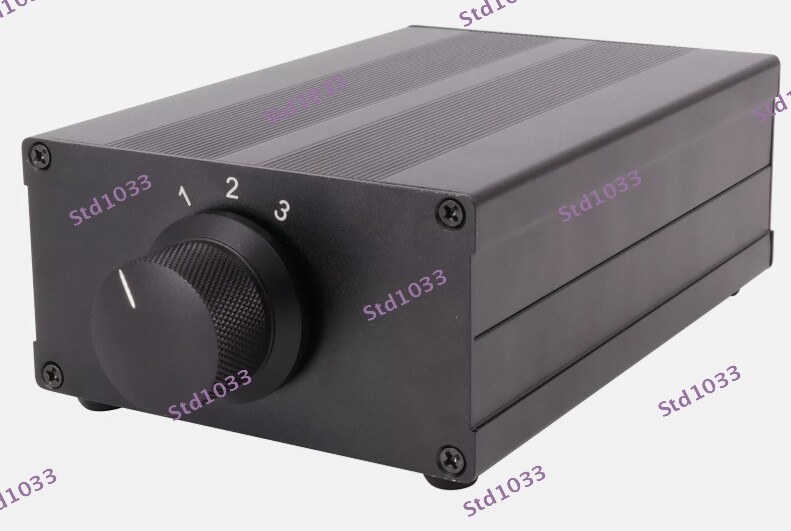 High End Audio Source Switcher Selector RCA Input Output Splitter HiFi DIY 1PC