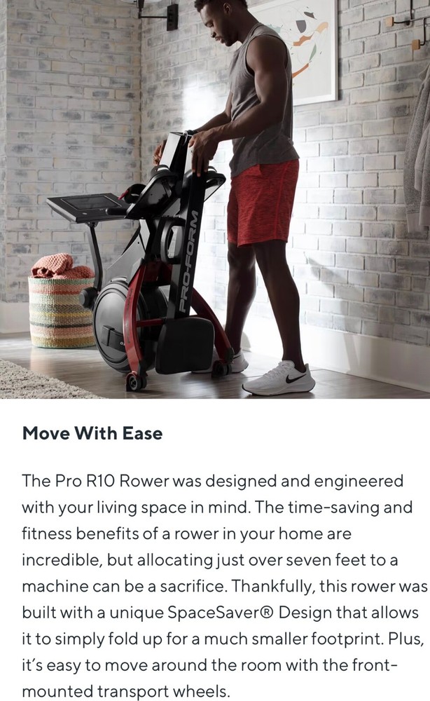 Proform R10 Rowing Machine
