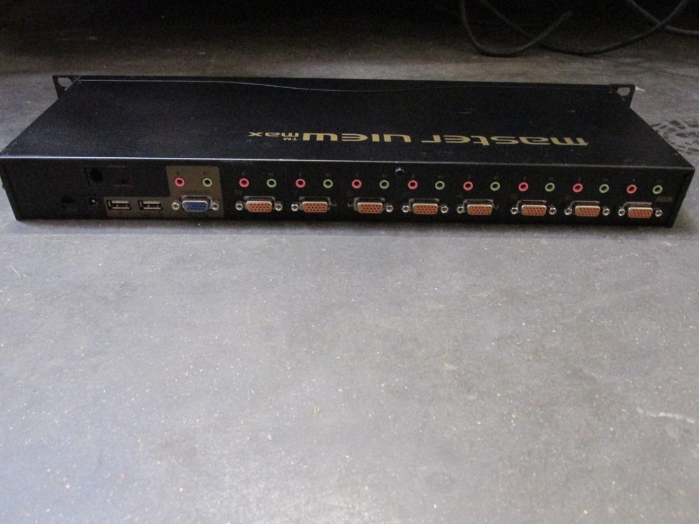 ATEN master view Max multi platform KVM switch USB / PS2 with audio CS-1758