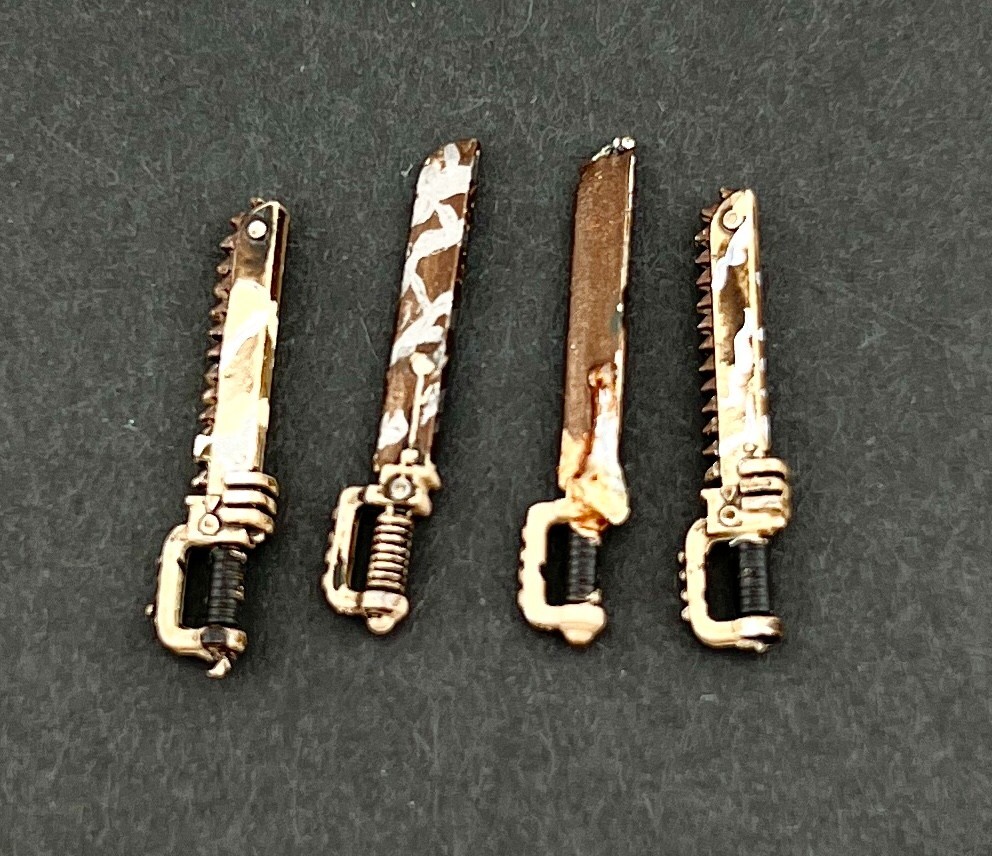 Warhammer 40k: Guardsman Weapons and Bits PAINTED GAMES WORKSHOP