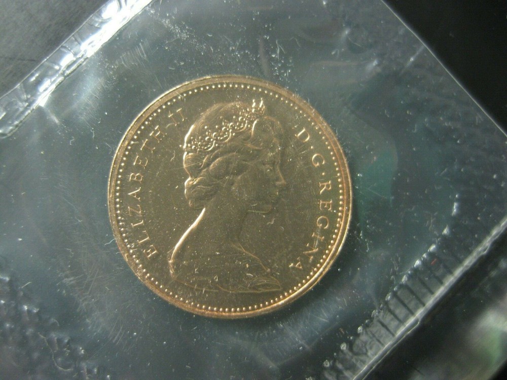 1977 Canadian Prooflike Penny ($0.01)