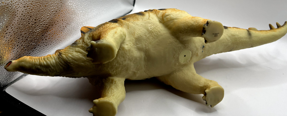 Soft Rubber Stegosaurus Dinosaur 20" Action Figure Toy