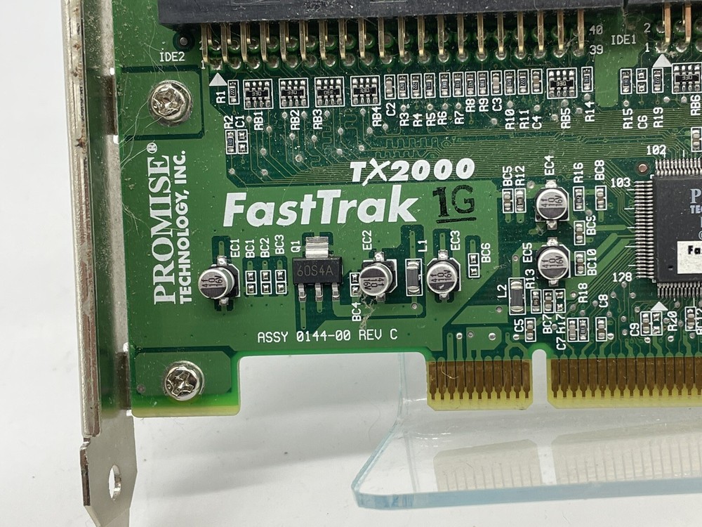 Promise FastTrack TX2000 Controller Board PCI Card RAID IDE V2.00.0.33