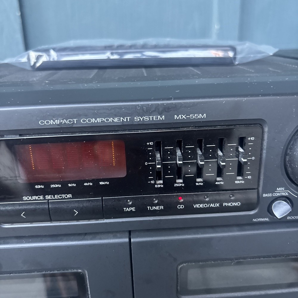 JVC MX-55M Component System CD Changer Cassette Tuner Remote CD NOT WORKING