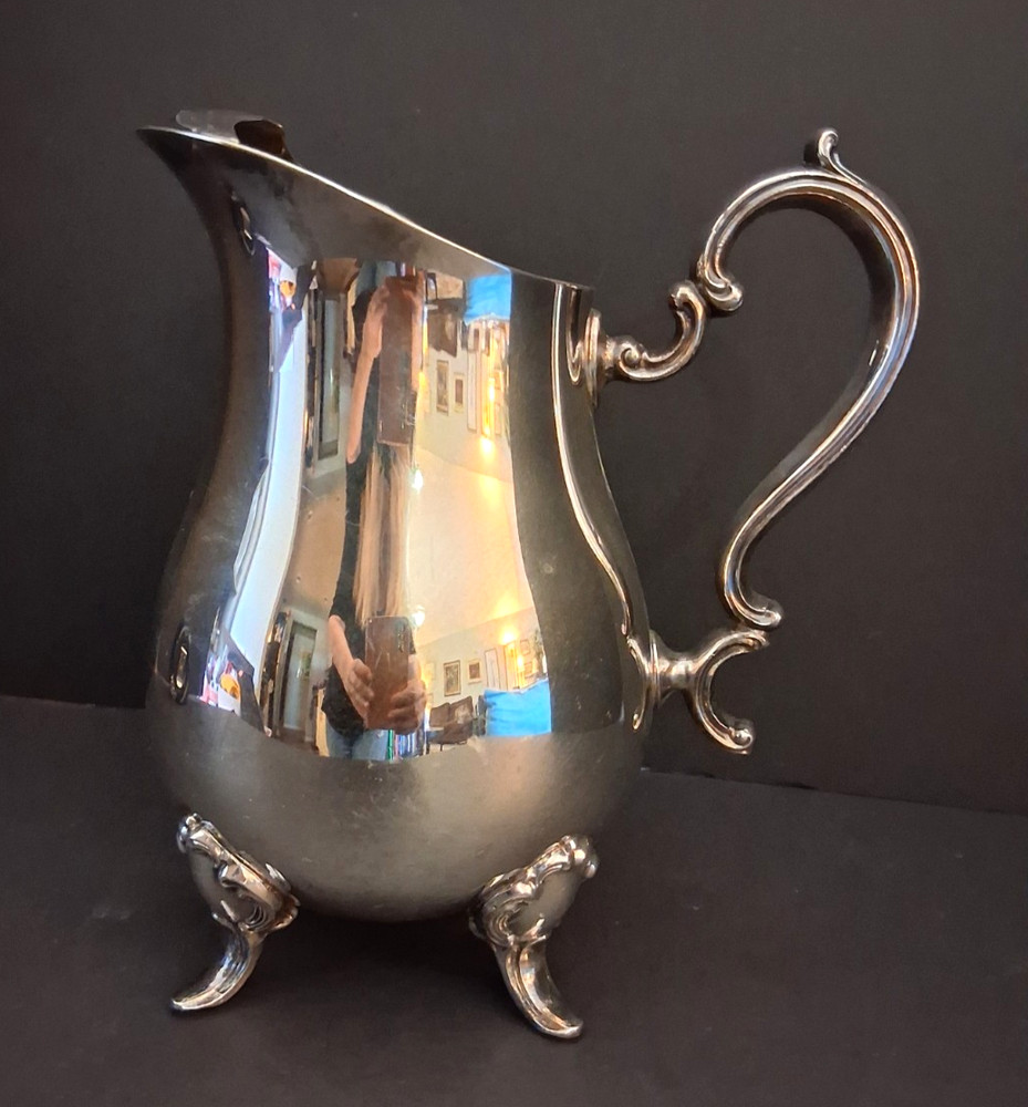 Newport by Gorham Silver Plated Water Pitcher - Great Condition