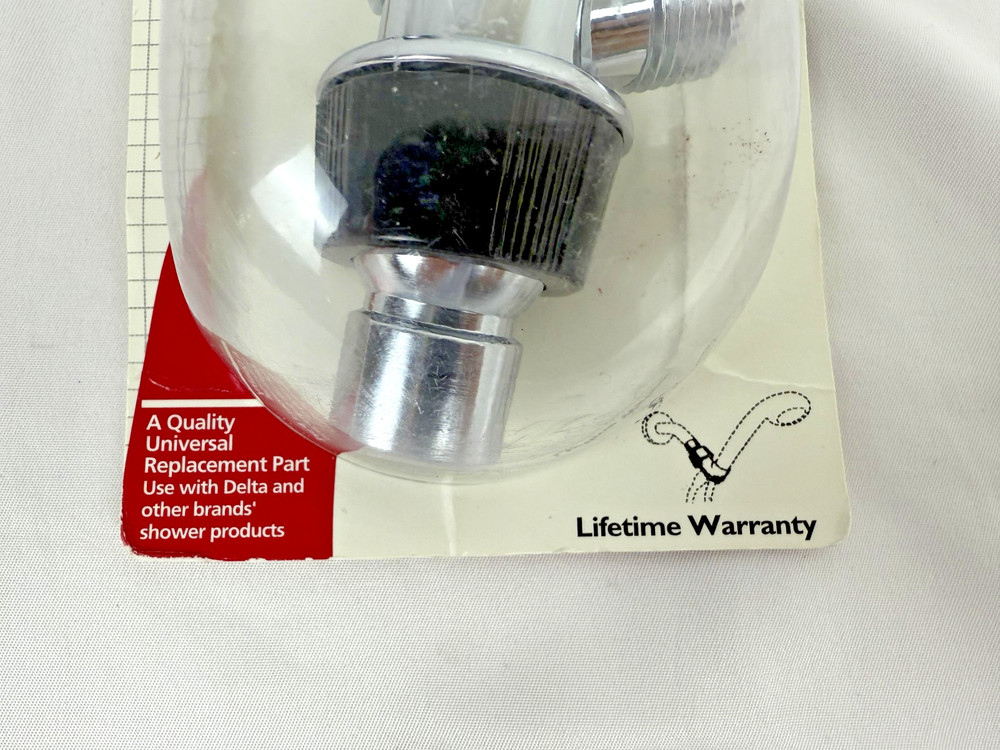 Delta Shower Arm Mount Chrome Universal Replacement Hand-Held Showers New