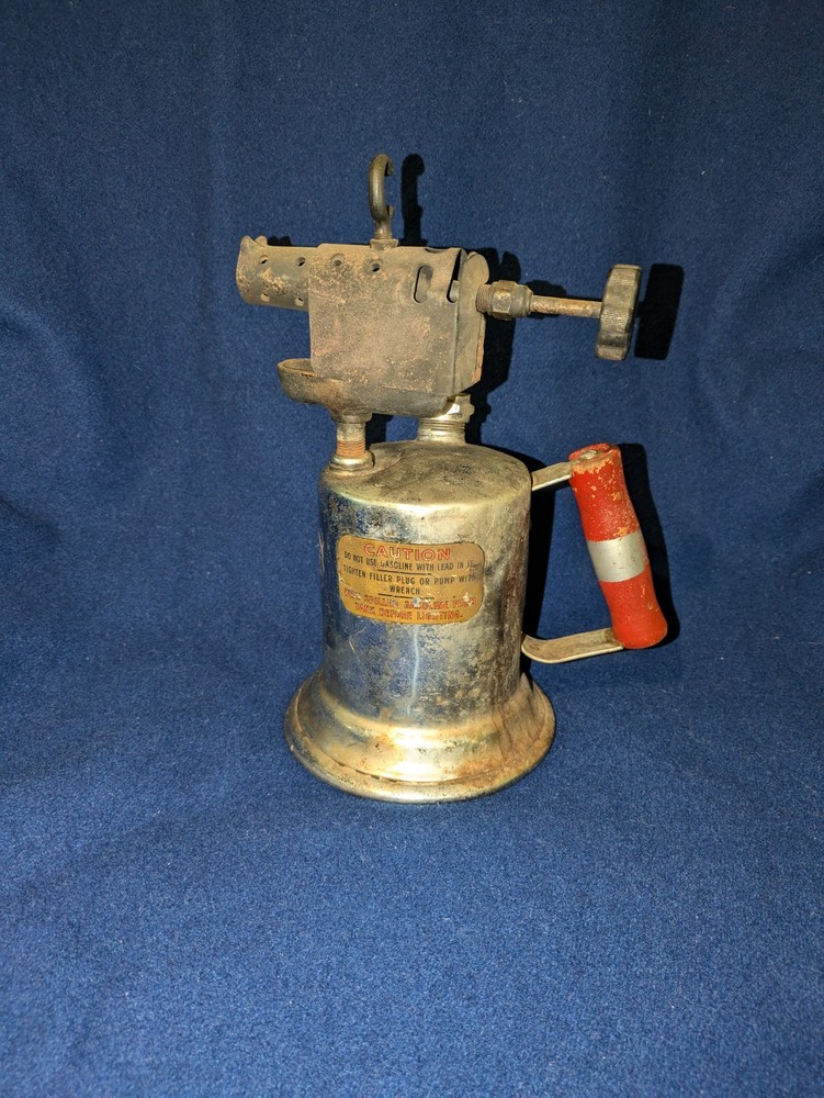 Antique Hand Blow Torch Fire Starter