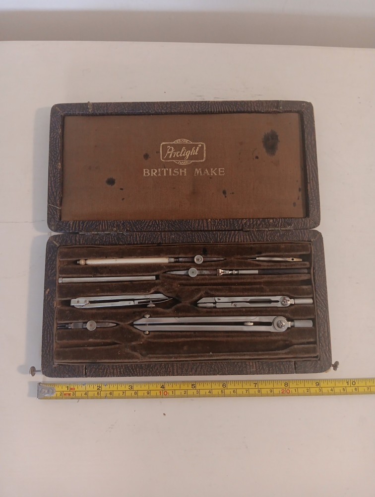 Vintage Arclight Technical Drawing Set in Box British Make