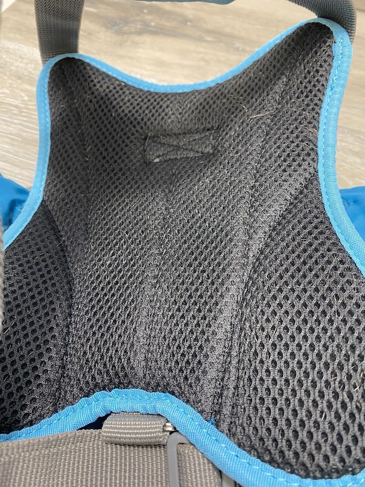Kurgo Baxter Backpack Dogs Blue Adjustable Sz M/L?