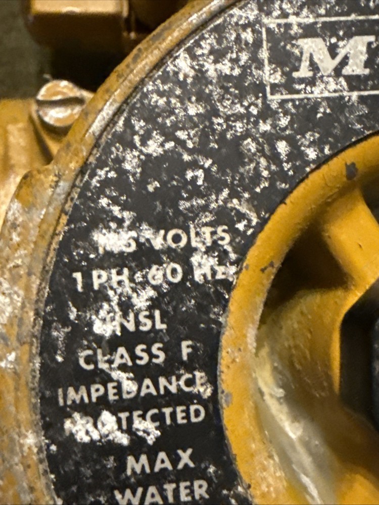 Myson Circulator Pump LA4302 80S 0.7A 80w NOS