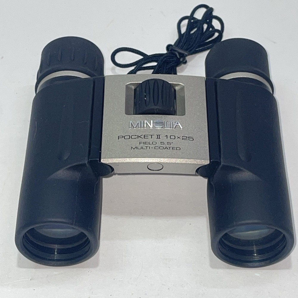 Minolta Pocket II 10x25 Binoculars Multi Coated Pre Owned