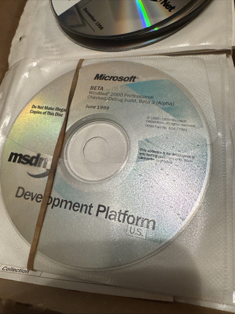 Microsoft Office 2000 Beta 2 Build 2221B from Oct 1998 MSDN Extras Technet Lot