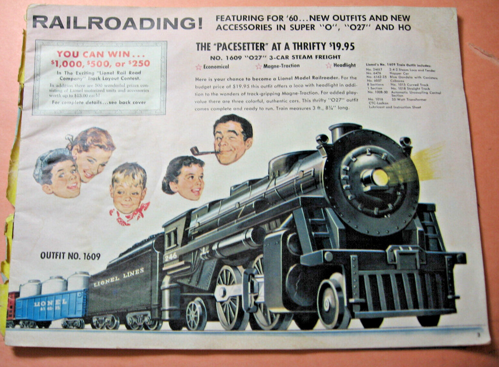 1960 Lionel Model Railroading Catalog (No. 2)
