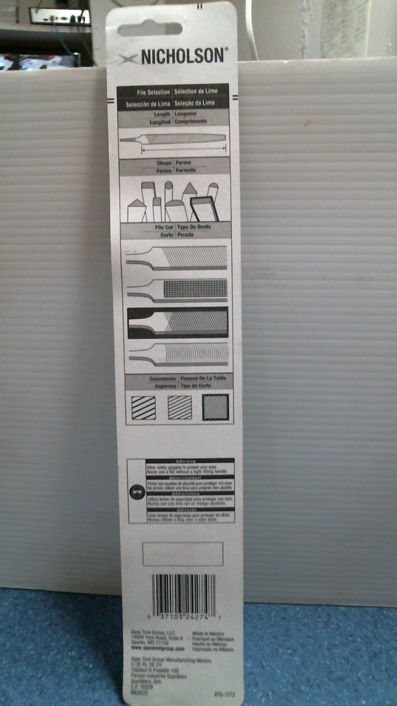 Nicholson General Purpose Flat File 10" (03732N) FS