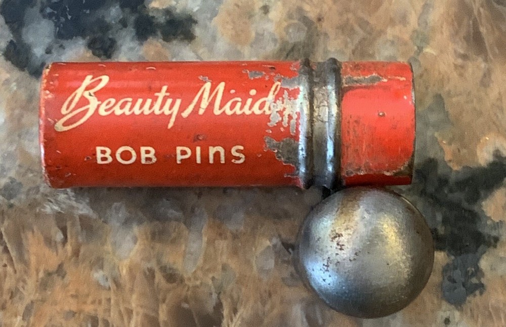 1930’s Beauty Made Bob Pins Tins