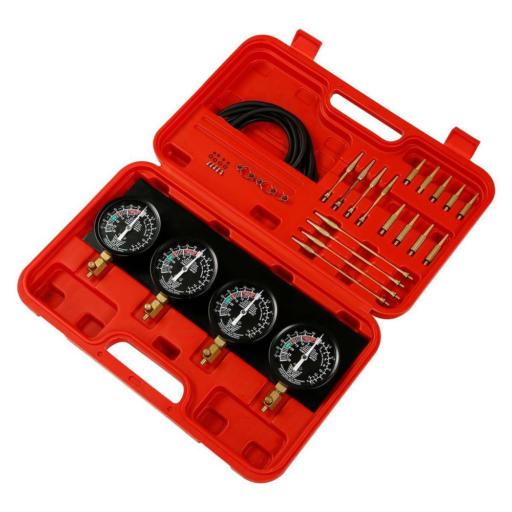 Universal Motorcycle Vacuum Carburetor Synchronizer Tool Kit