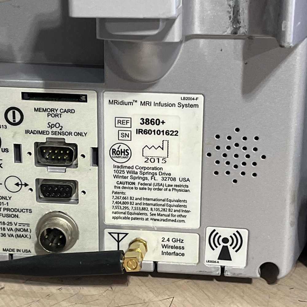 IRADIMED MRIDIUM 3860+ MRI INFUSION PUMP