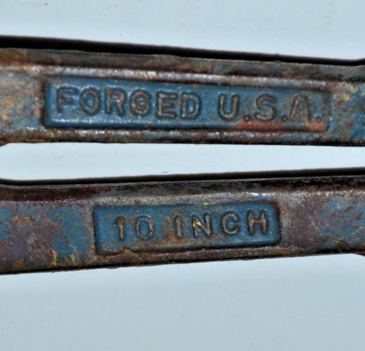 Vintage Forged 10" snips