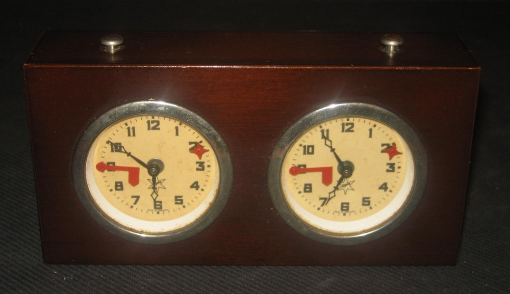 Vintage  Alpha German Chess Clock Timer Model # 522