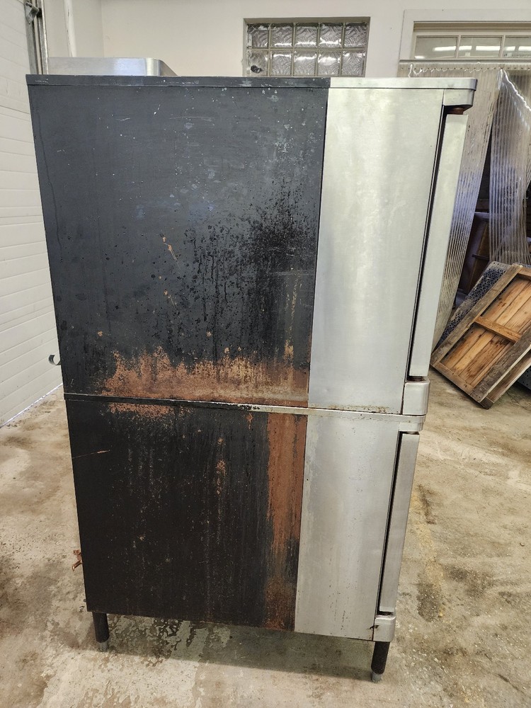 Blodgett Mark V-III Double Stack Oven w/ Solid State Thermostat, 3ph - Clean!
