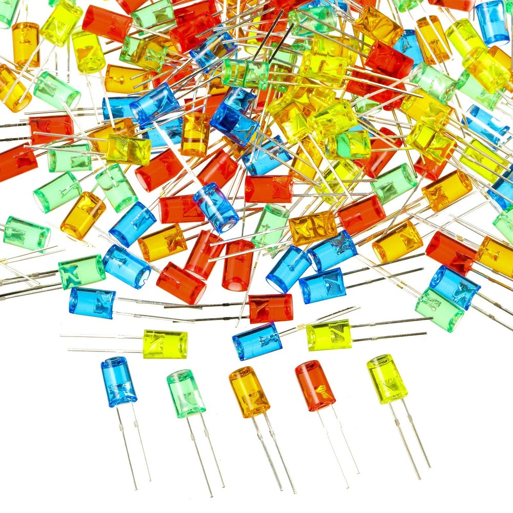 Mudder 120 Pcs Valentine LED 5mm String Light Pack of 120, Multicolor