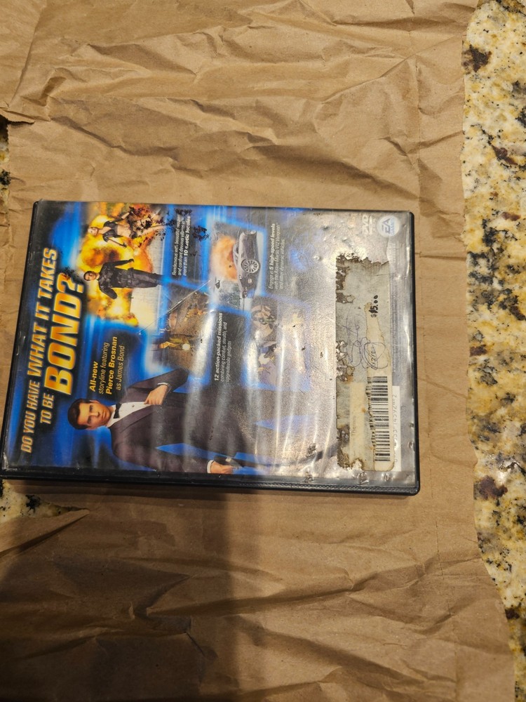 007 nightfire ps2 Case with Manual Only