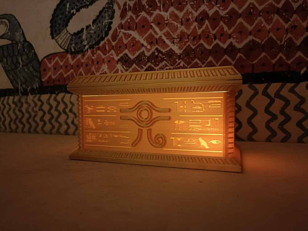 Millennium Sarcophagus (YU-GI-OH Deckbox) - Millenium YuGiOh Deck Box