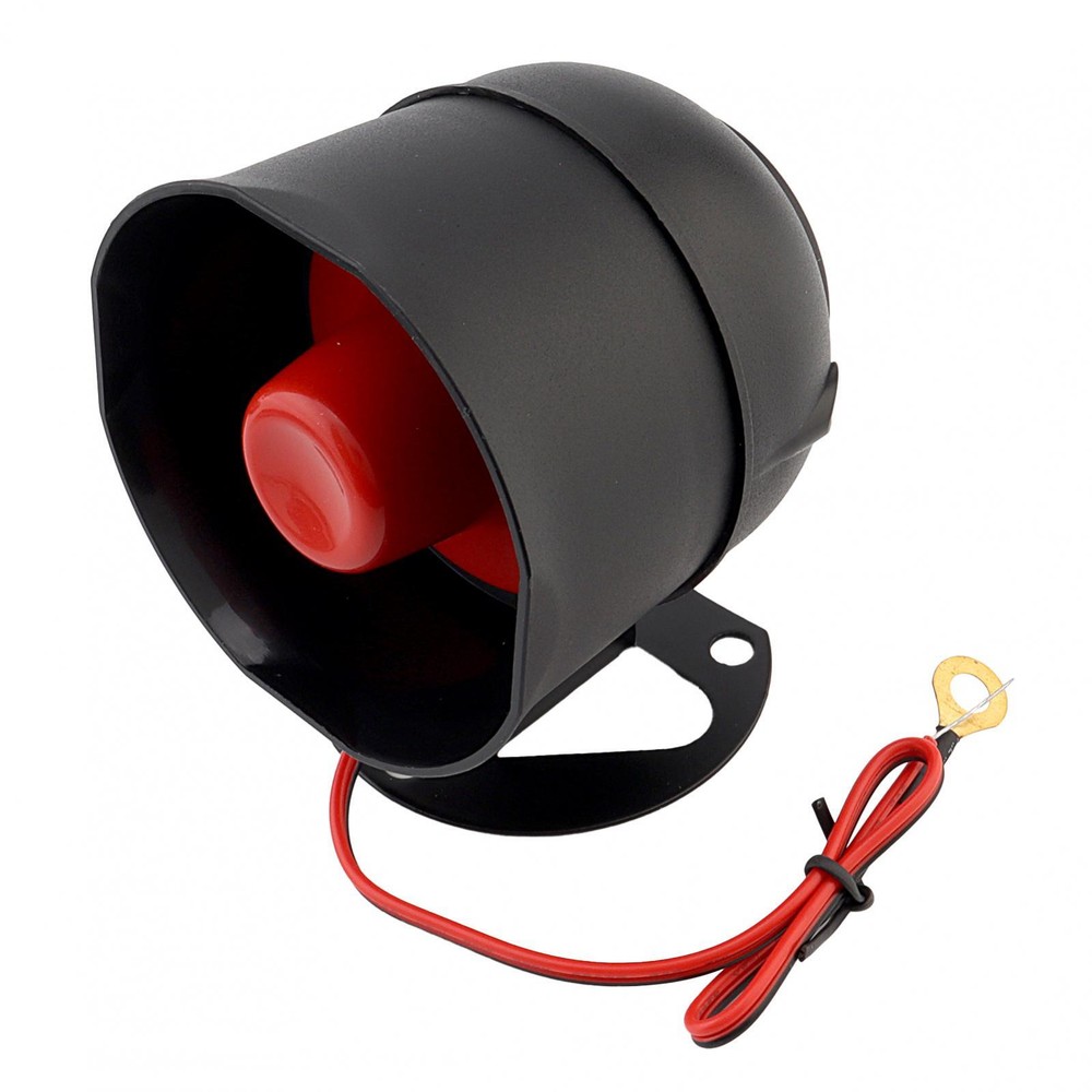 12V Auto One-Way Car Alarm Keyless Entry System with Remote Control Siren Sensor
