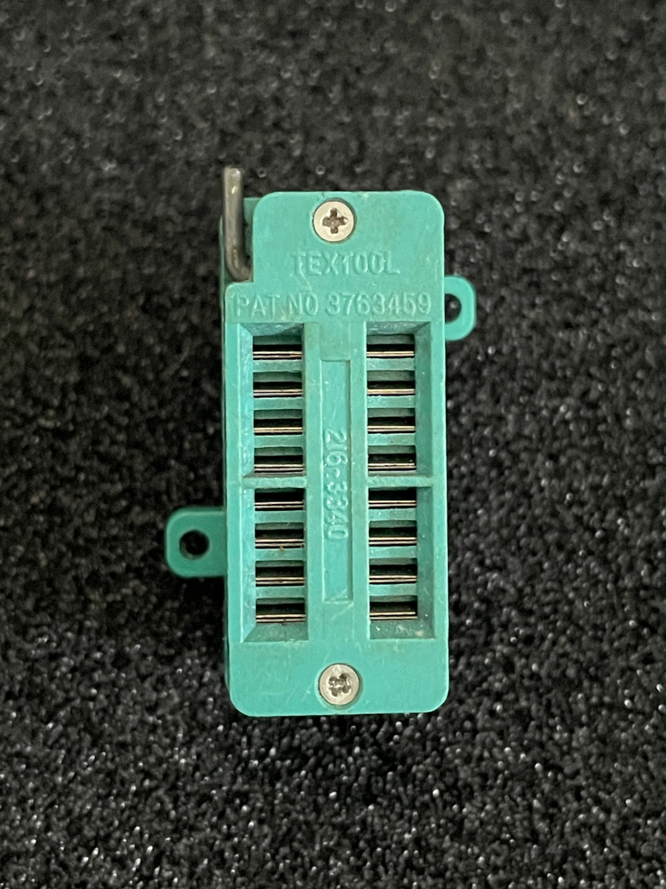 1pc 3M 216-3340 TEXTOOL DIP ZIP SOCKET 16POS **NOS