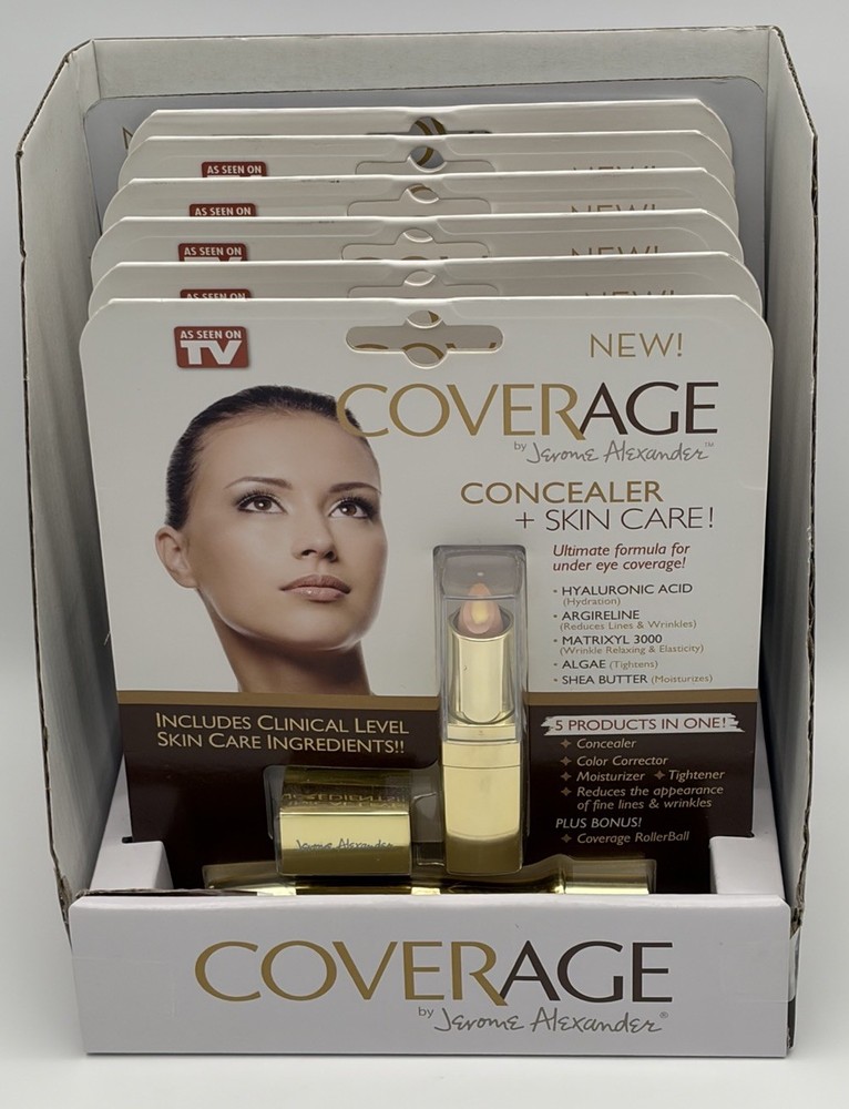 Jerome Alexander Concealer + Skin Care Ultimate Formula Eye Coverage NEW