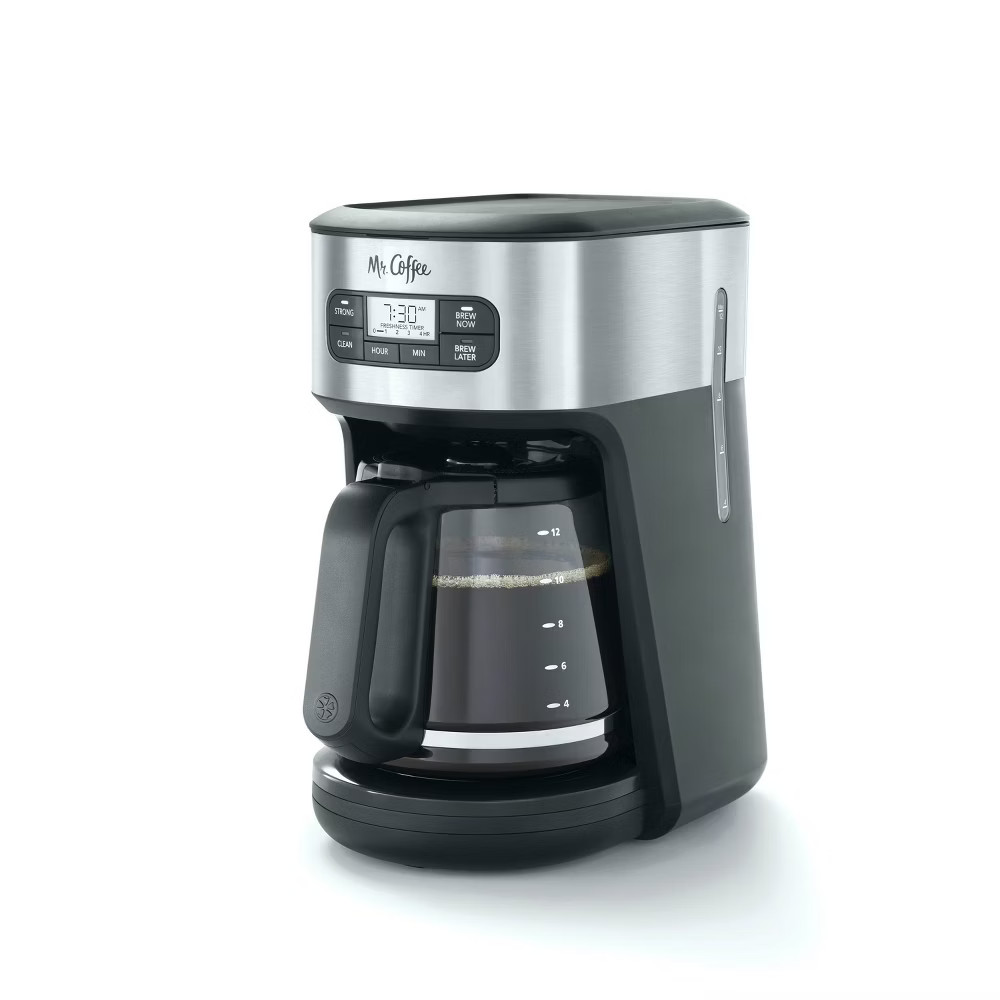 Mr. Coffee 12 Cup Programmable Coffee Maker with Automatic Cleaning Cycle