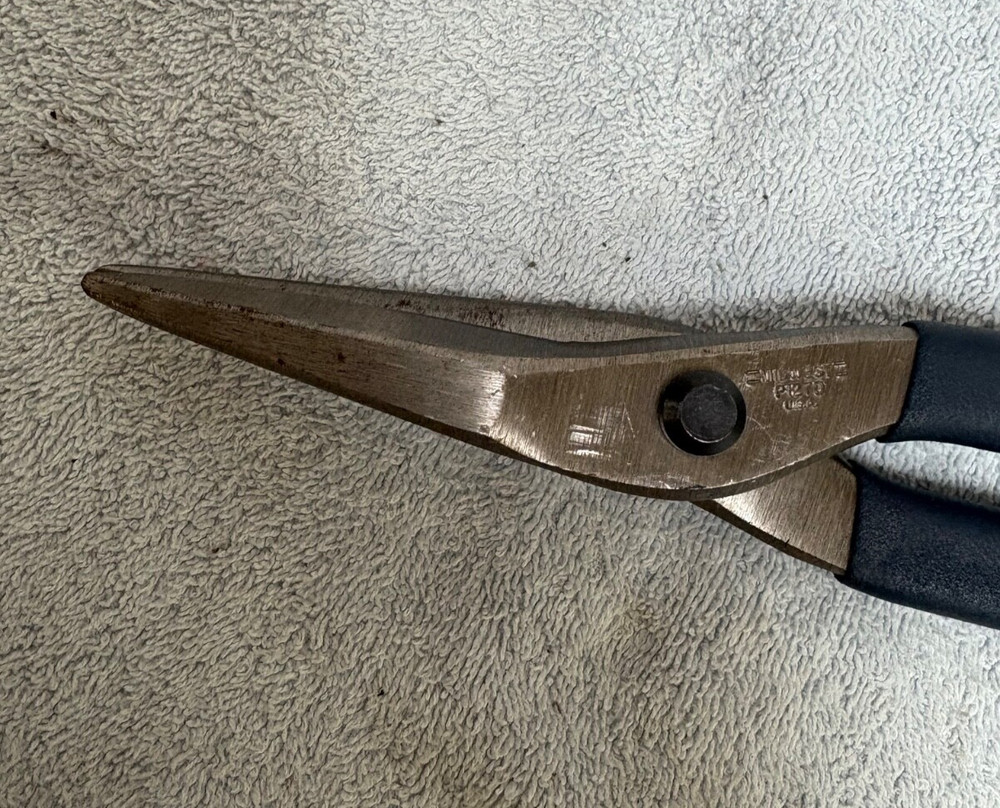 Midwest Snips 12" Tin Snips P127D USA