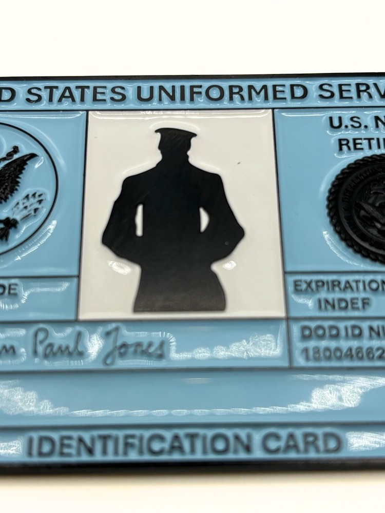 Navy Retired Challenge Coin