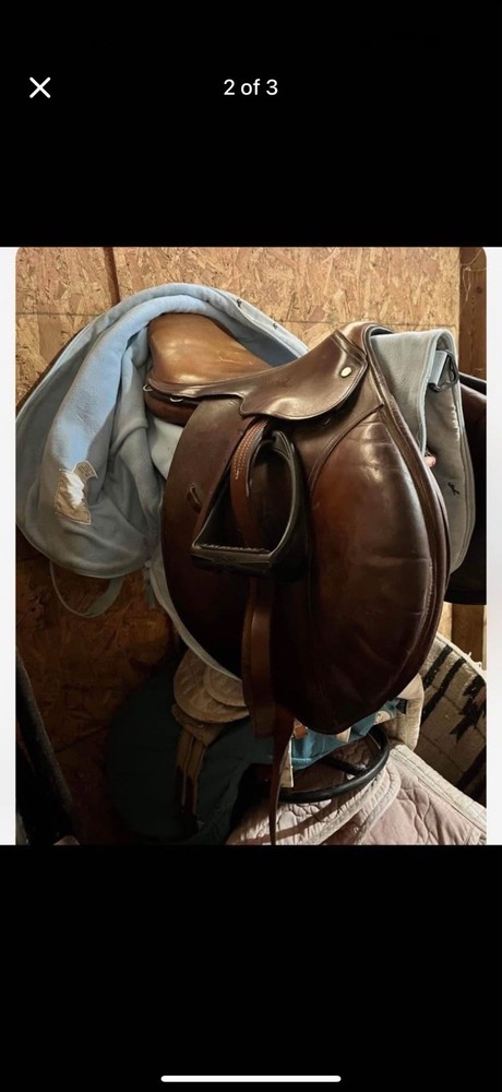 18.5” County English Saddle